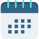 small icon of a calendar