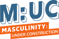 Logo for Masculinity Under Construction; an ottawa-based group for men